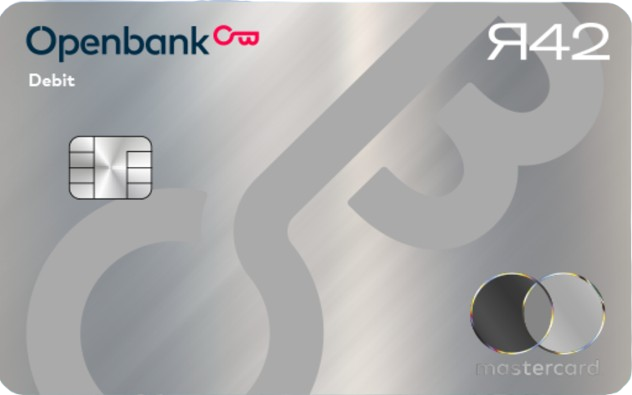 Tarjeta OpenBank Metal card
