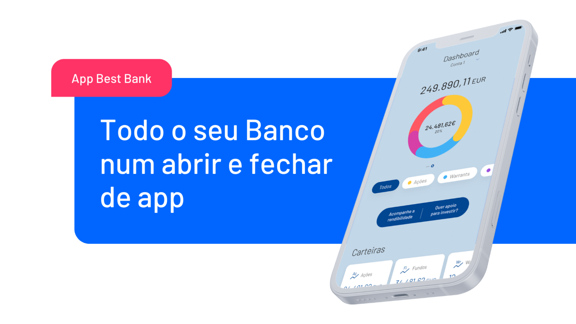 O Banco Best tem dos melhores juros depósito a prazo! Abra uma conta digital em apenas 5 minutos!  